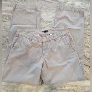 Gap Grey White Stripe 100% cotton PANT SIZE 10